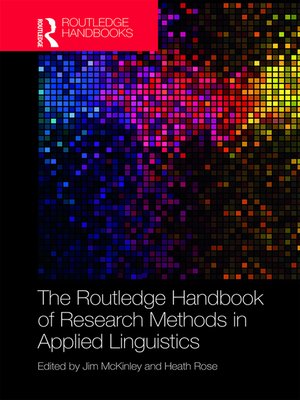 cover image of The Routledge Handbook of Research Methods in Applied Linguistics